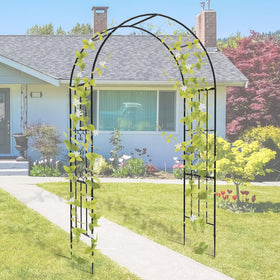 Trellume Garden Arch matte finish detail emphasizing rust-resistant metal