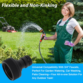 TREMENDRY rubber washer provides double seal against leaks under pressure.