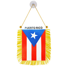 TrendPow compact Puerto Rico flag banner for gifts and school use.