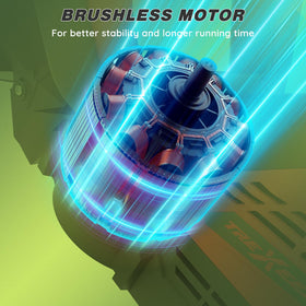 TREXEEN hedge trimmer safety lock design prevents accidental starts.