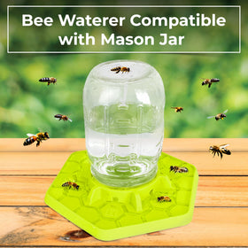 Tributary Brands silicone bee waterer hex groove design for safe drinking