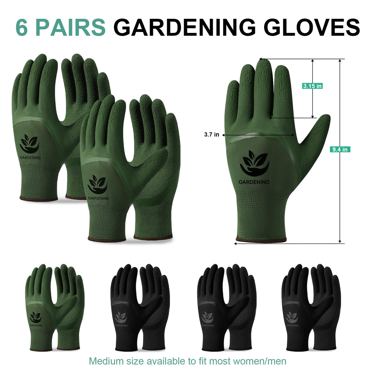 Trifabricy gloves provide durable grip for precise tasks