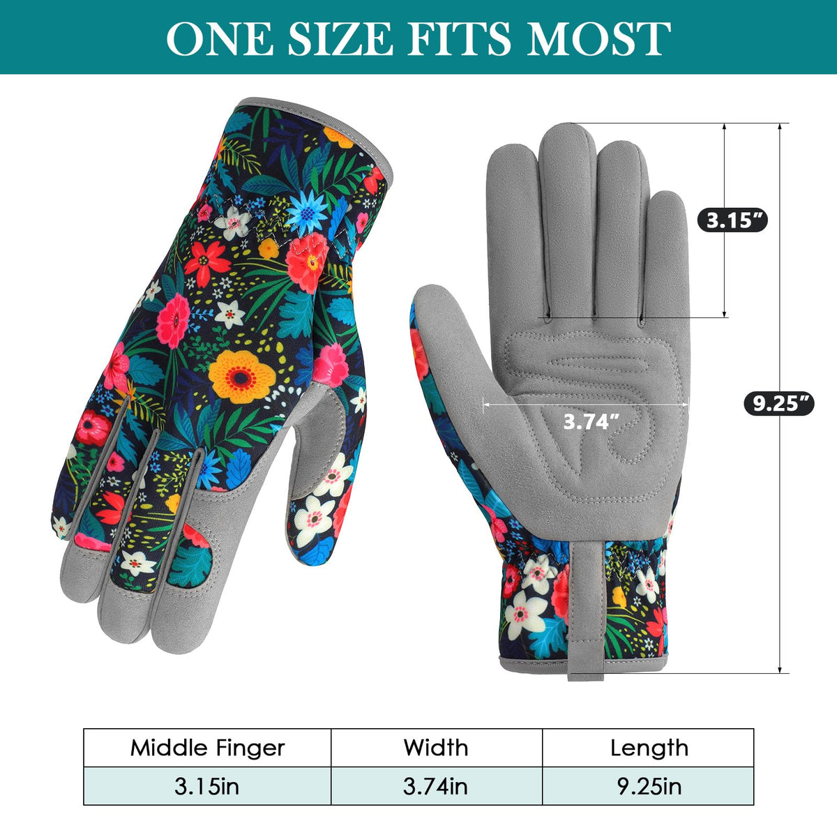 Trifabricy Garden Gloves for Women weeding scene with thorn protection