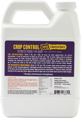Packaging notes show Trifecta Crop Control made in USA