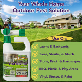 Trifecta mosquito guard action demonstrates quick-contact insect knockdown