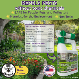Trifecta thyme oil application emphasizes plant-powered defense on lawn