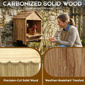 TRINFREE easy-assembly design with pre-drilled panels and mortise-tenon joints.