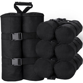TRINKA extra-large canopy weight bags side view highlighting durable 1680D fabric.