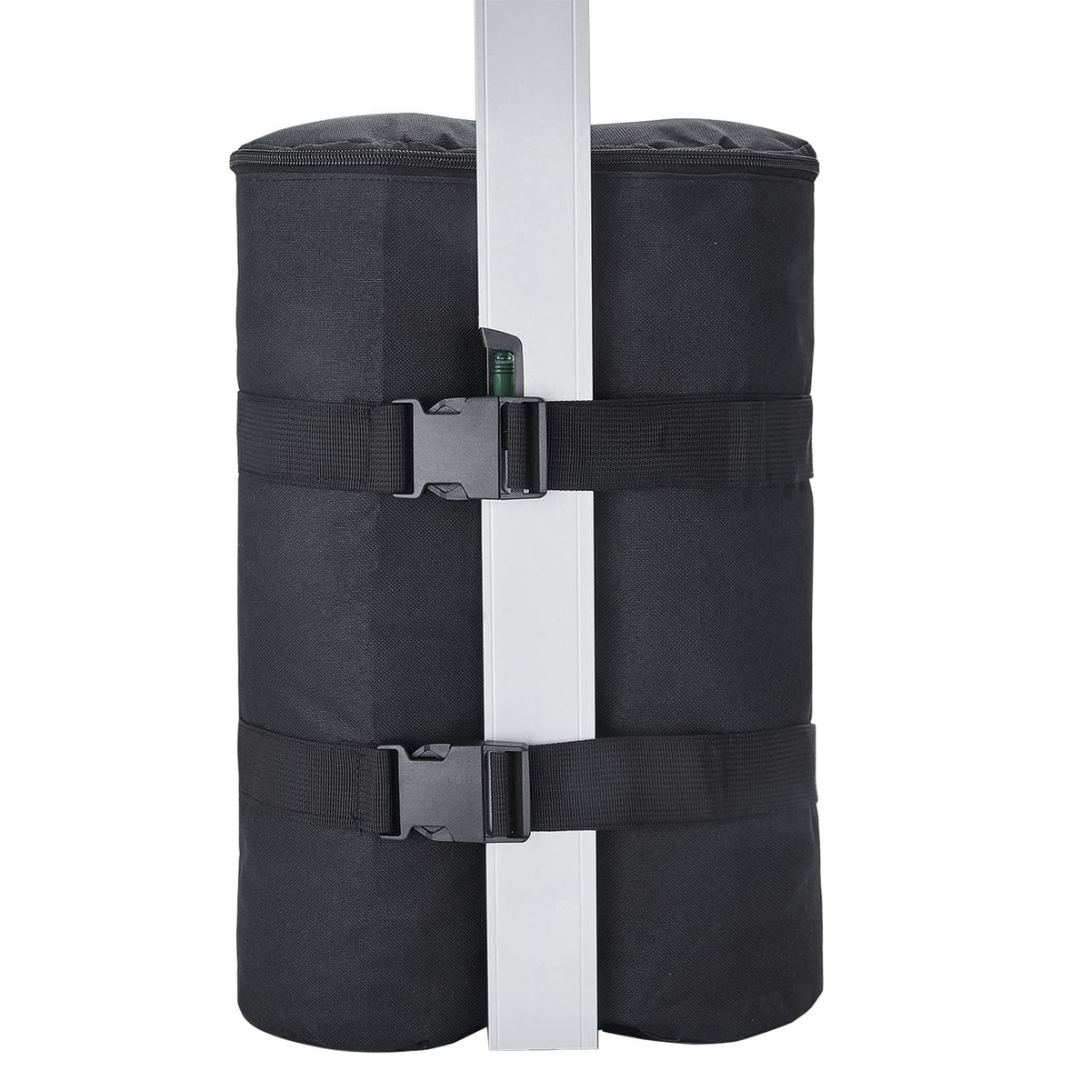 TRINKA weight bags in outdoor setup provide stable shelter during events.