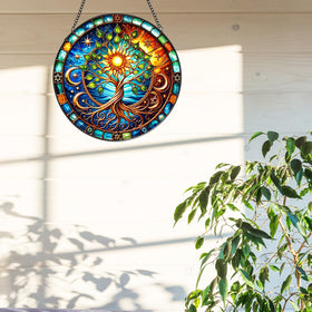 TRINYVORA Birthday Gift Window Decor adds charm to living spaces