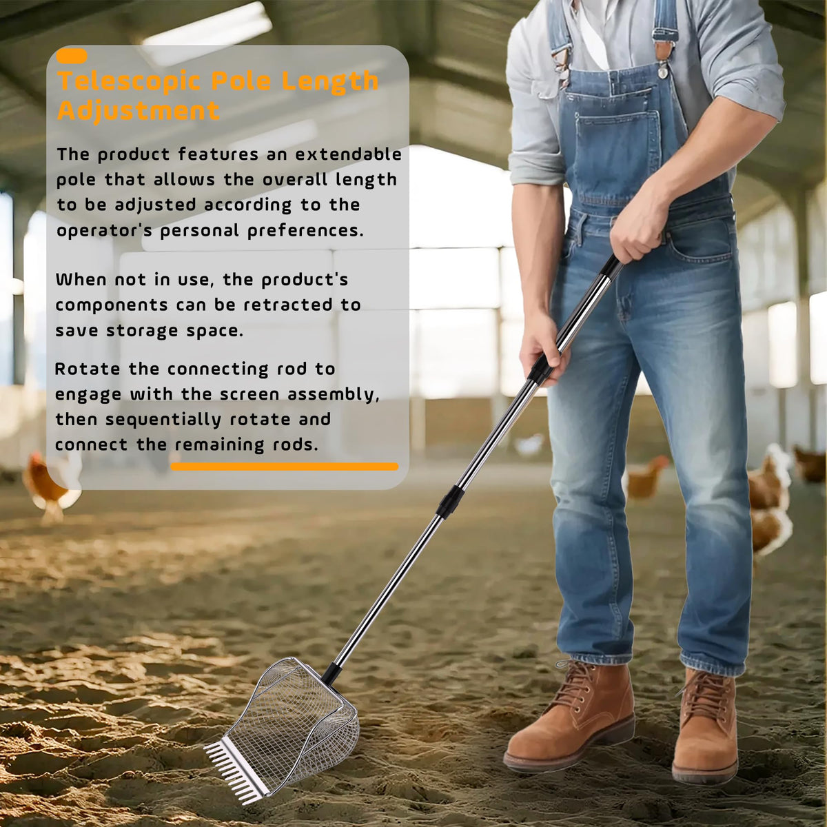 TRIOCOTTAGE 1-pack practical tool ideal for backyard farmers and small poultry facilities.