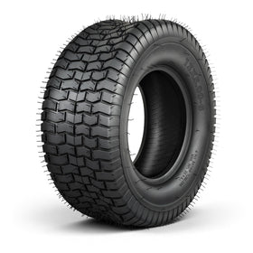 TRIPOWER turf tire side view shows grass-friendly tread for cleaner mowing.
