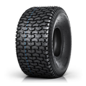 TRIPOWER turf tire side view showing grass-friendly tread for stable traction.