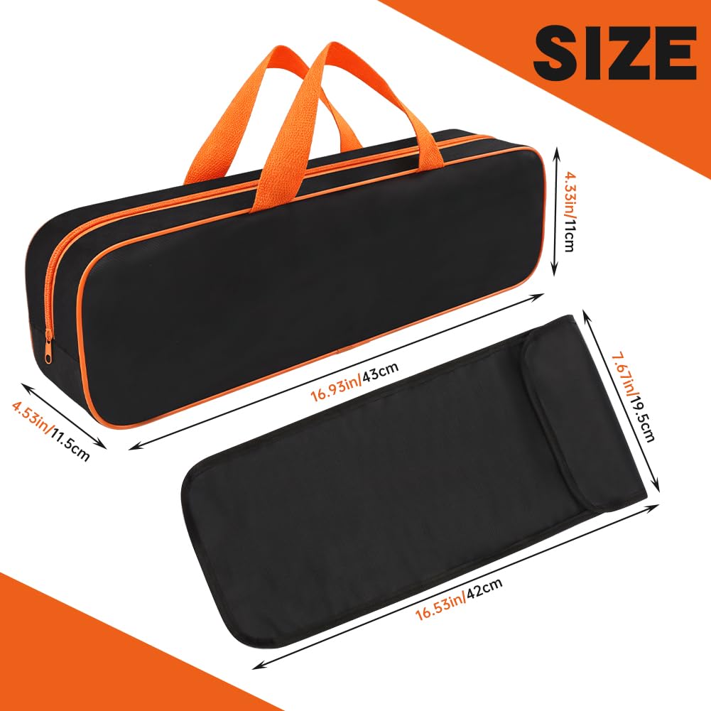 Trivolein grill bag with skewer pouch supports neat skewers on camping trips