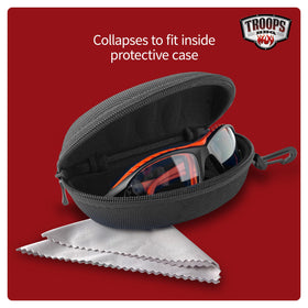 TROOPS BBQ unisex design fits most users during grilling.