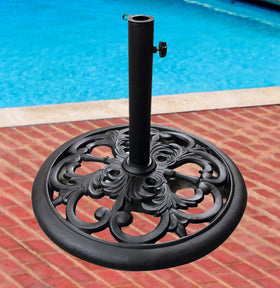 Tropishade Euro Deco pattern adds classic style to a patio