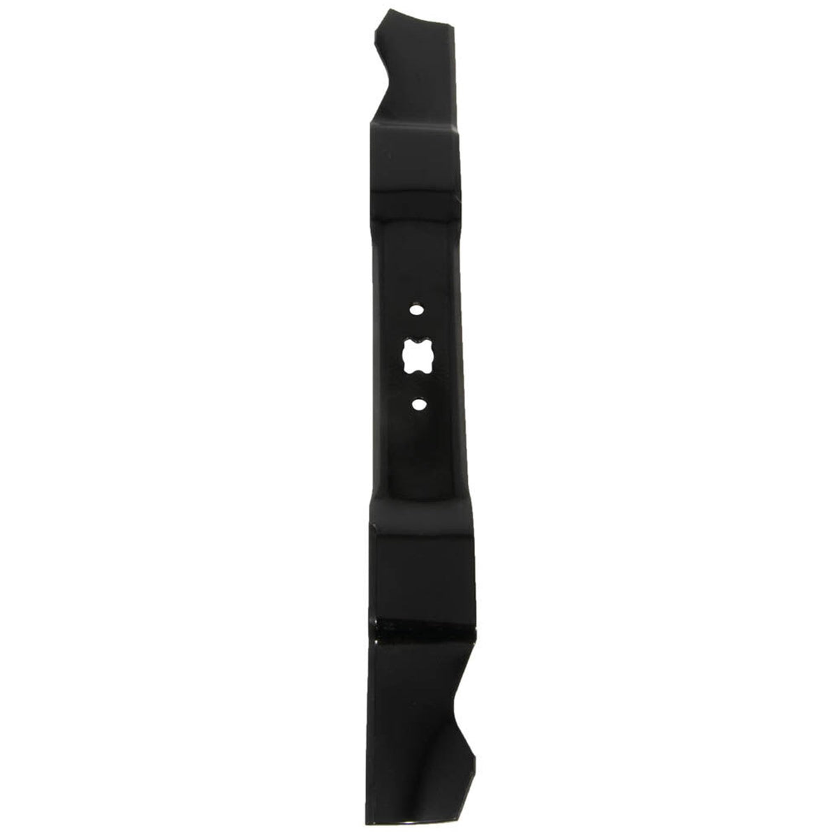 Troy-Bilt bow-tie fit blade ensuring proper alignment on compatible mowers