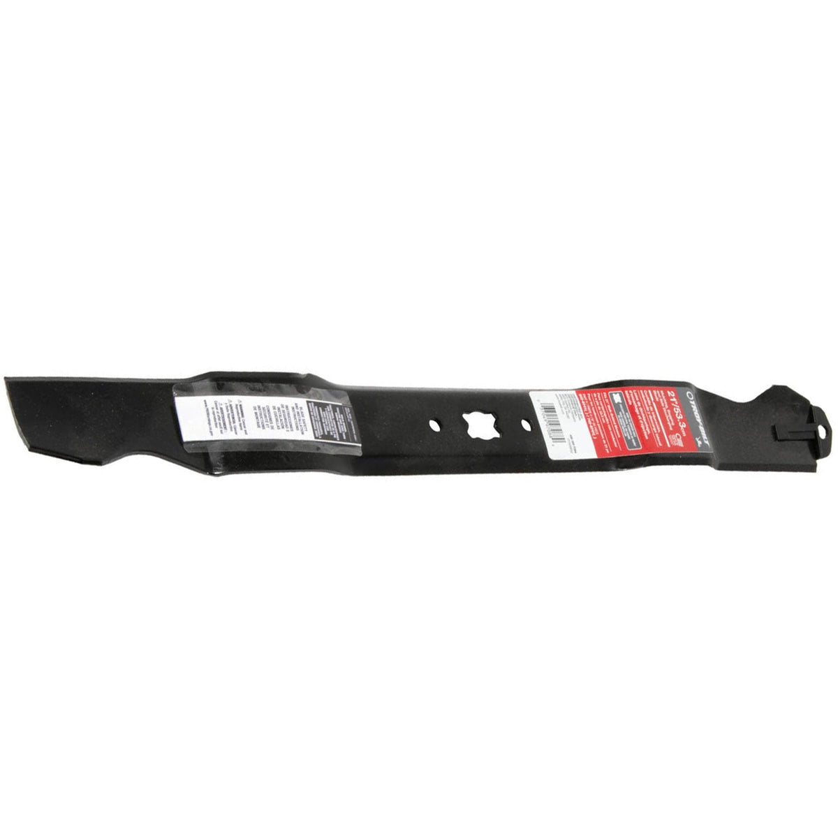 Troy-Bilt heat-dipped blade for strength and flexibility during mowing
