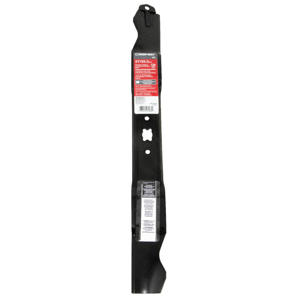 Troy-Bilt original equipment blade 942-0741 for 21-inch mowers with mulching edge