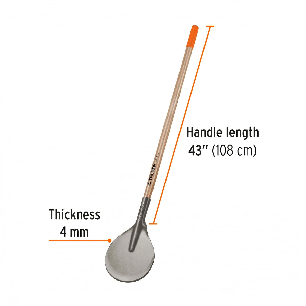 Truper Multi-Purpose Sharp Coa Hoe root-cutting capability for tough weeds.