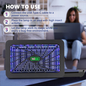 TRURID safe-electric zapper with easy cleanup for everyday use