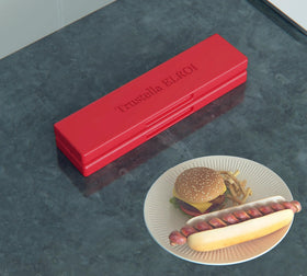 Trustella food-grade plastic closeup highlights BPA-free, durable construction.
