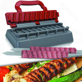 Close-up of Trustella kebab maker reinforced hinges indicating long-lasting performance