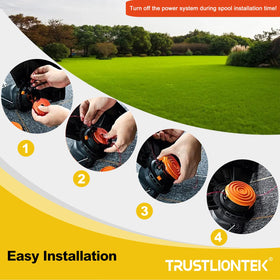 TrustLIONTEK 0.065 inch trimmer line detail for durability and performance