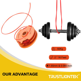 TrustLIONTEK spool wind and assembly ready for quick refills