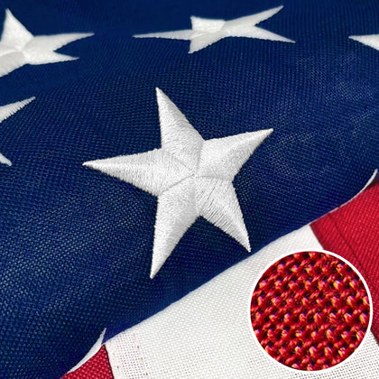 Try Everything flag embroidery stars highlights detailed stitching for outdoor durability.