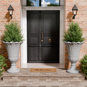 Large plant pot suitable for porch or garden displays.