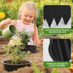 Tryitsbest planting ring edge installation shows tool-free setup.