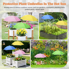 Tryly shade angle adjustment helps protect sun-loving plants.