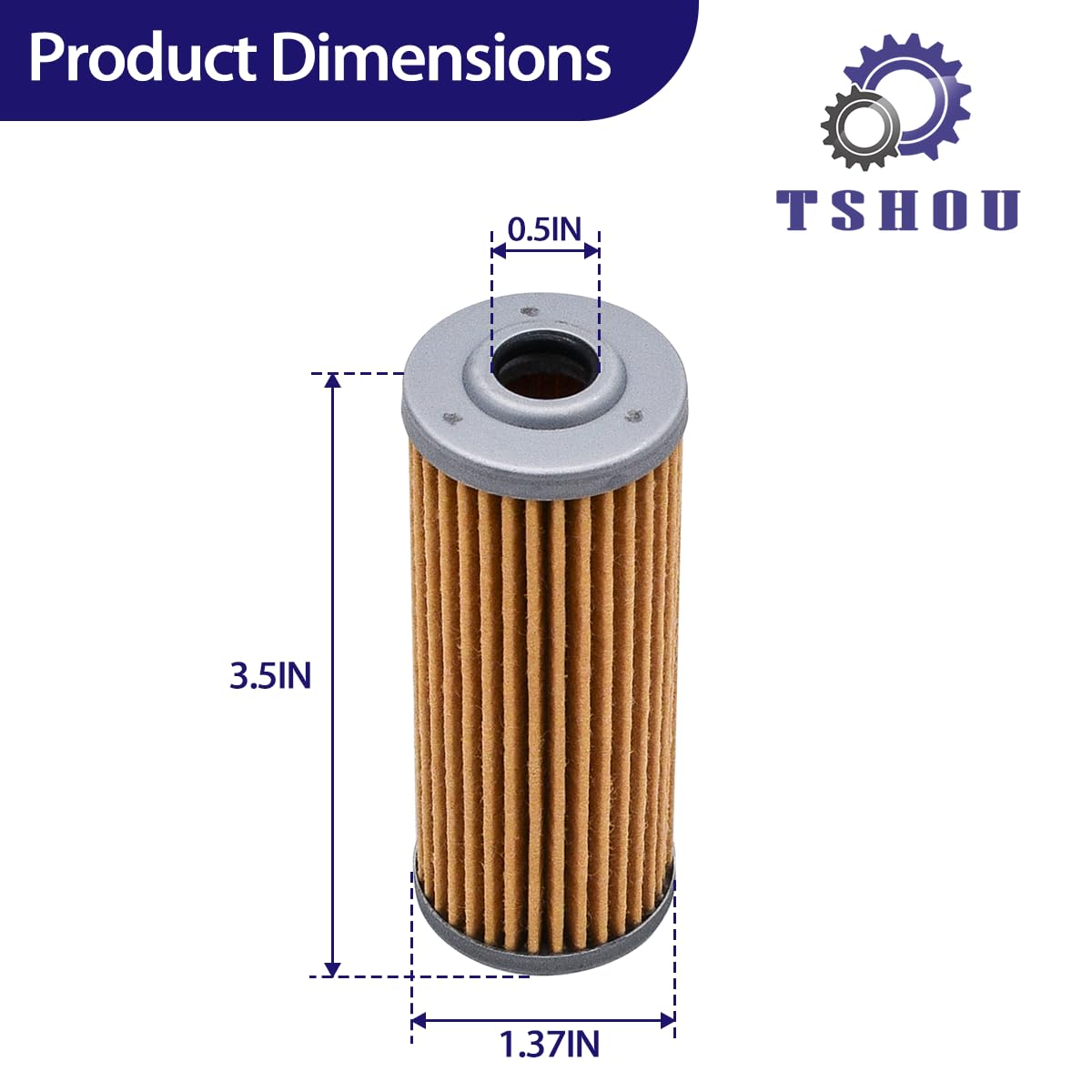 TSHOU M801101 fuel filter supports consistent engine performance