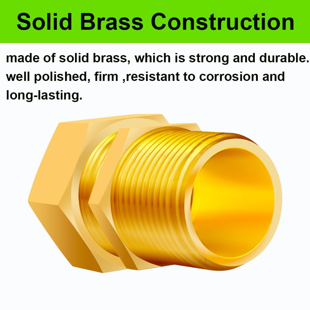 Tsinghwang easy-install design with a six-sided nut aids wrench-tightened fitting.