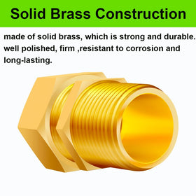 Tsinghwang easy-install design with a six-sided nut aids wrench-tightened fitting.