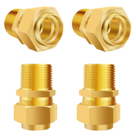 Tsinghwang quick-connect mechanism enables fast tool-free appliance connections.