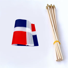TSMD Dominican flag handwash care guide to keep colors bright