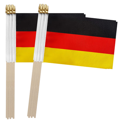 TSMD Germany flag mini stick, 5x8 inch flag for events