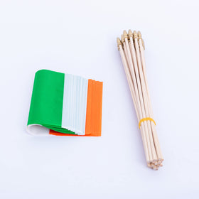 TSMD Ireland flag back pattern readable from both sides.