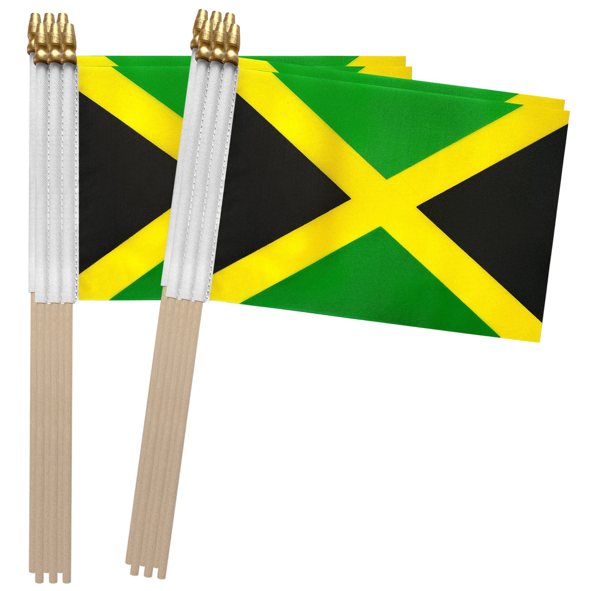 TSMD Jamaica flag 5x8 inch design on durable polyester for outdoor use