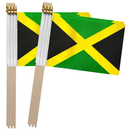 TSMD Jamaica flag 5x8 inch design on durable polyester for outdoor use