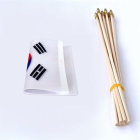 TSMD flag features kid-safe rounded spear top for safer handling