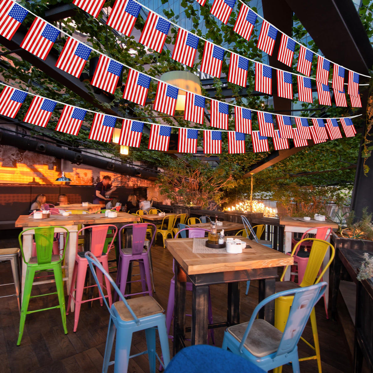TSMD memorial day or 4th of July decor ready-to-use for parties