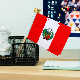 TSMD Peru flag home decor flags for sports and gatherings.