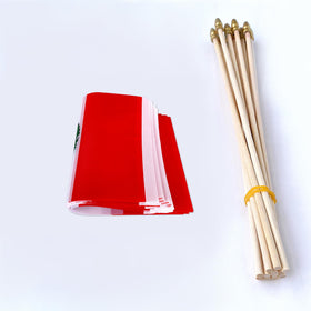 TSMD Peru flag decorative flags for party decor and events.