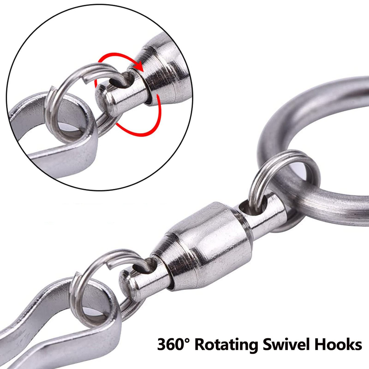 Tsocent easy installation with quick-release buckles for fast setup of hanging decor.