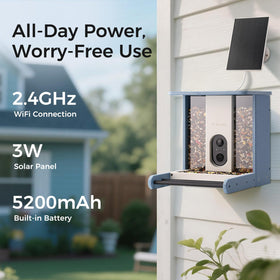 TT Nature bird feeder close-up lens emphasizing video quality