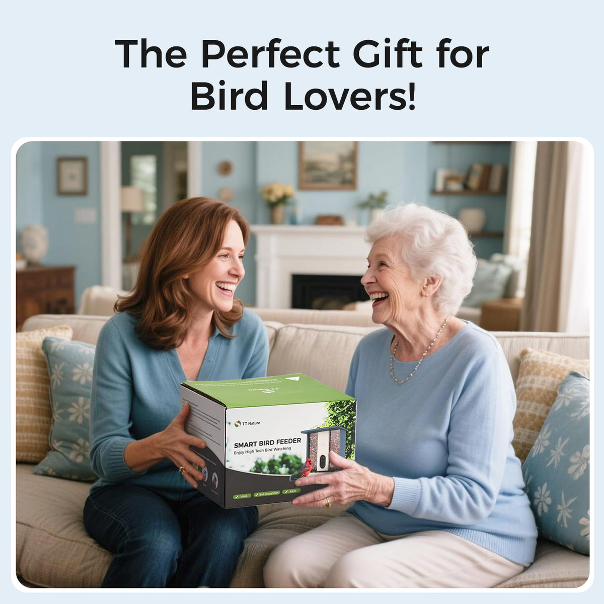 TT Nature bird feeder exterior photo highlights solar panel and build