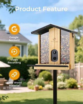 TT Nature bird feeder with camera quick and easy setup guide